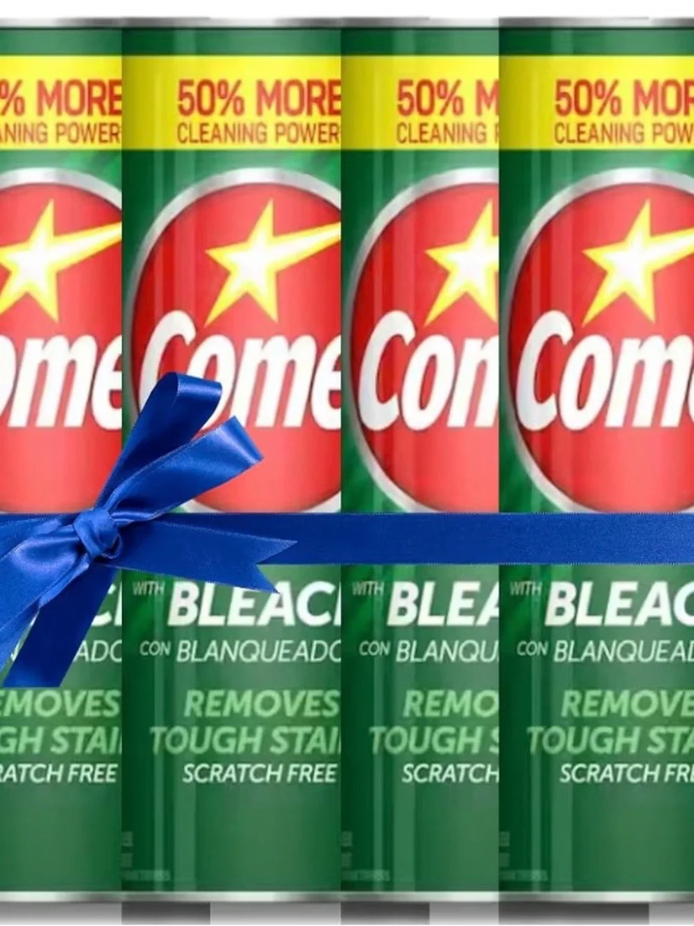 Comet Multi-Pack Green Bleach Cleaner - Removes Tough Stains pack of 4